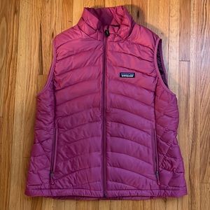 Patagonia Pink Down Vest